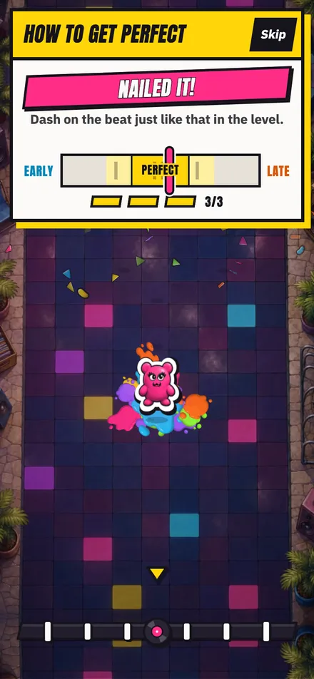 A better first run: the PERFECT drill and the rules card